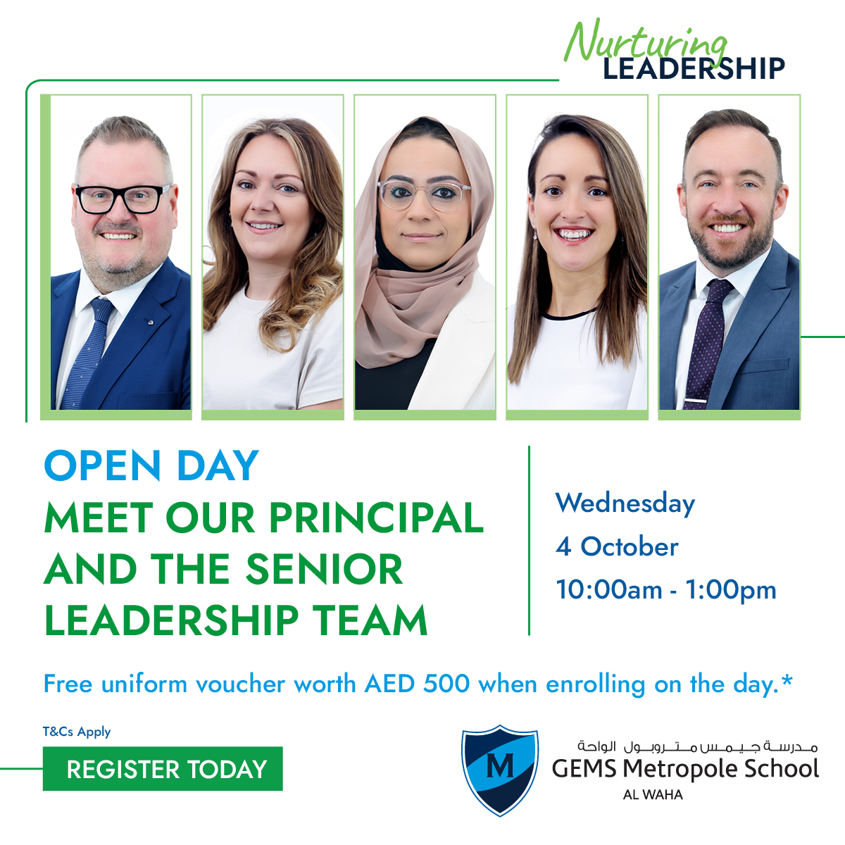 Open Day: Meet Our Leadership Team